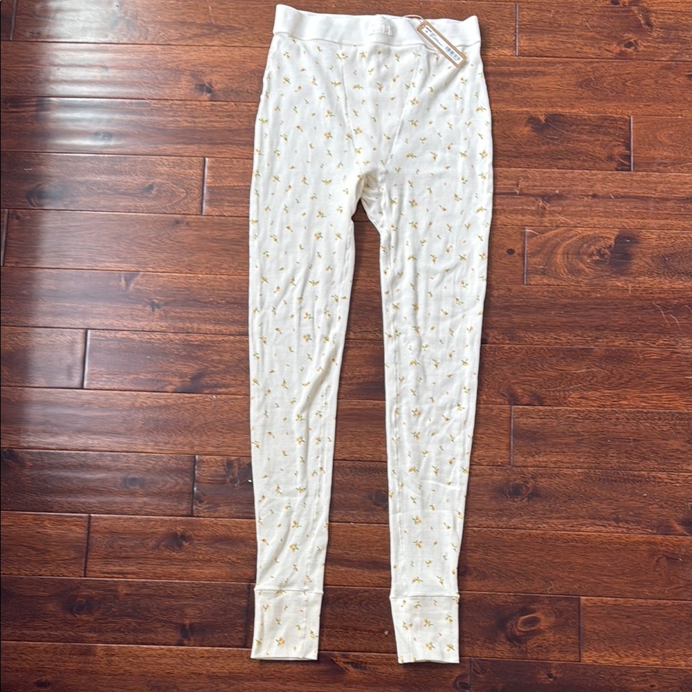 NWT SKIMS Marigold Rosebud Print Leggings size S
